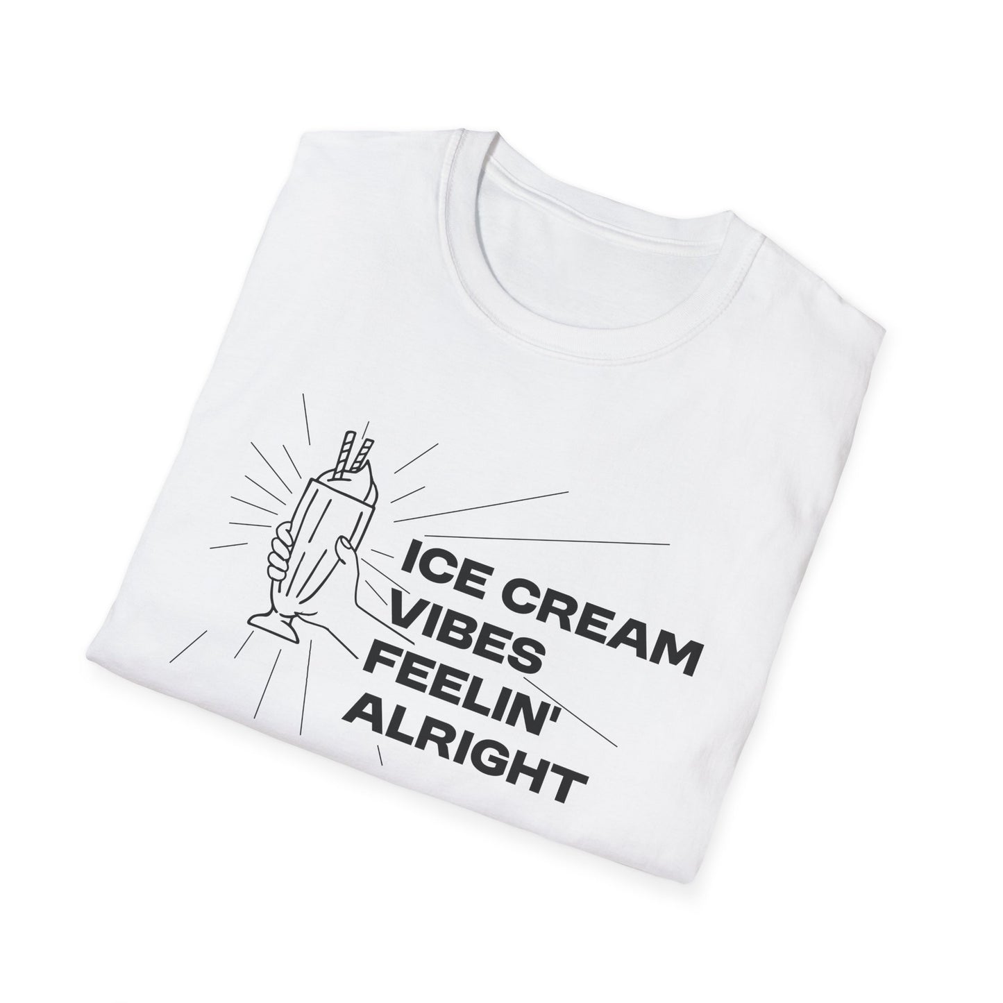 Ice Cream Vibes Feelin' Alright MG Shirt