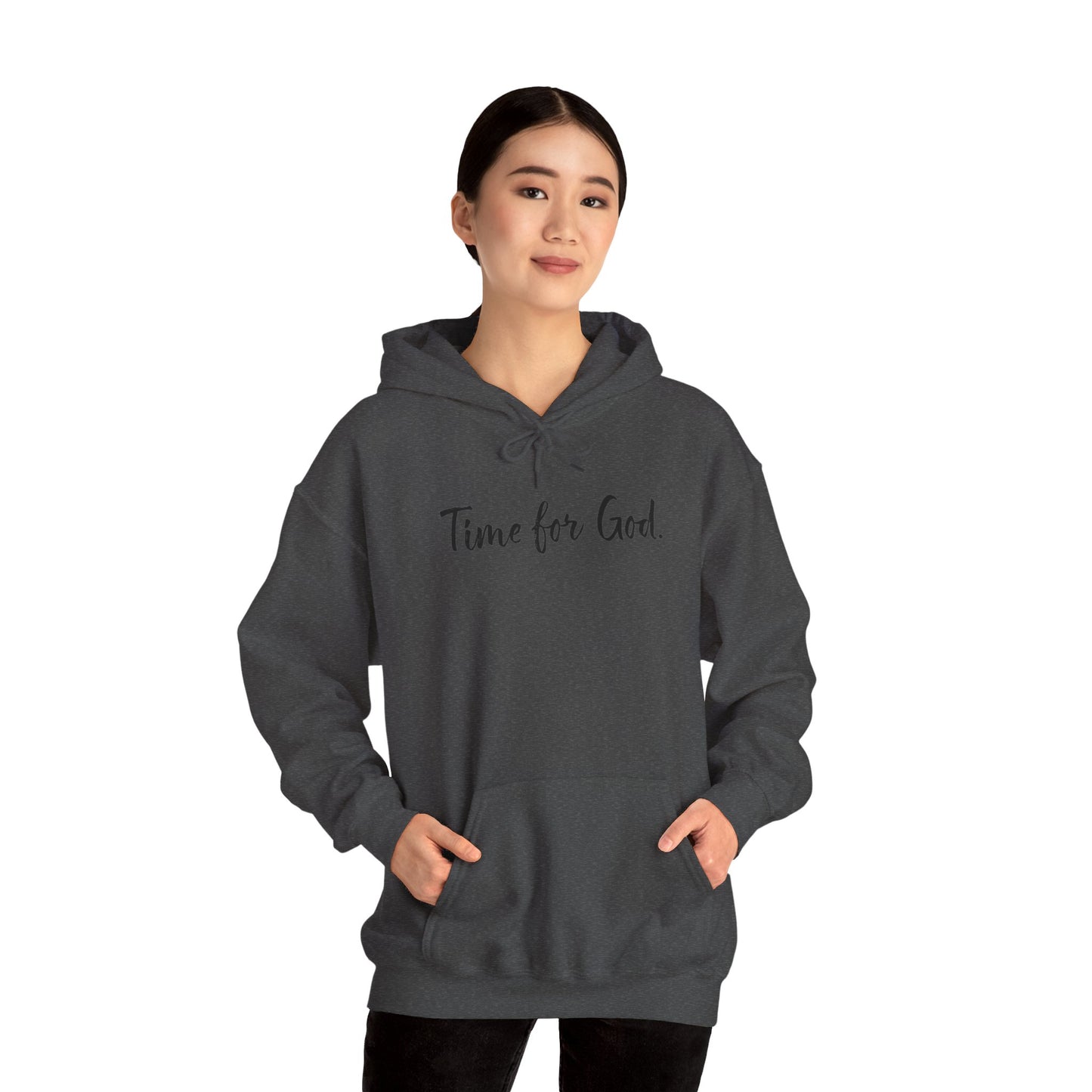 Time for God (Front), Time for Good (Back) Hoodie