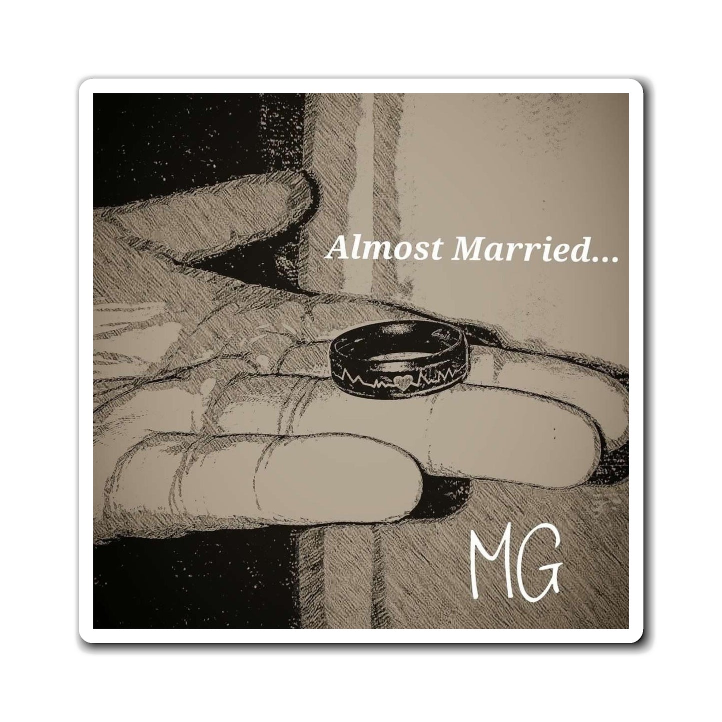 Almost Married MG Magnet