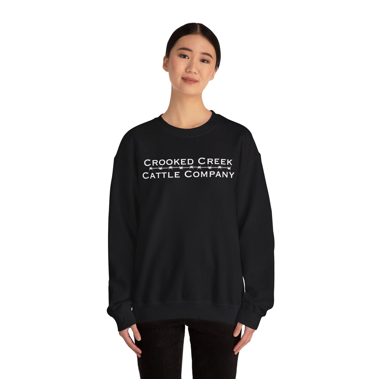 Classic Crooked Creek Cattle Company Crewneck