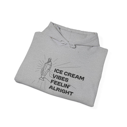 Ice Cream Vibes Feelin' Alright Hoodie