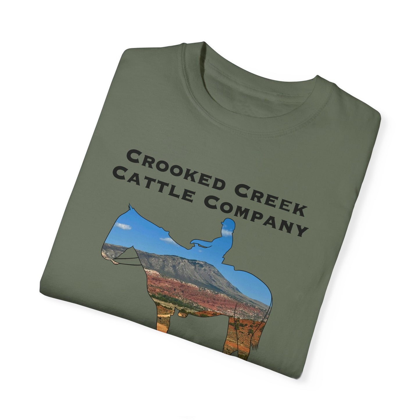 Crooked Creek Horse Mountain Design Shirt