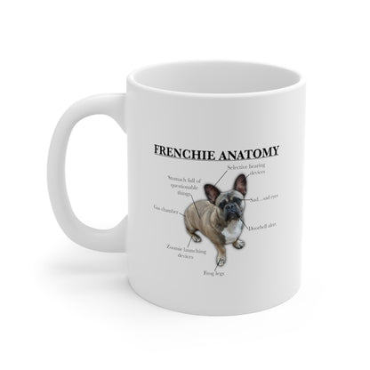 Frenchie Anatomy Mug