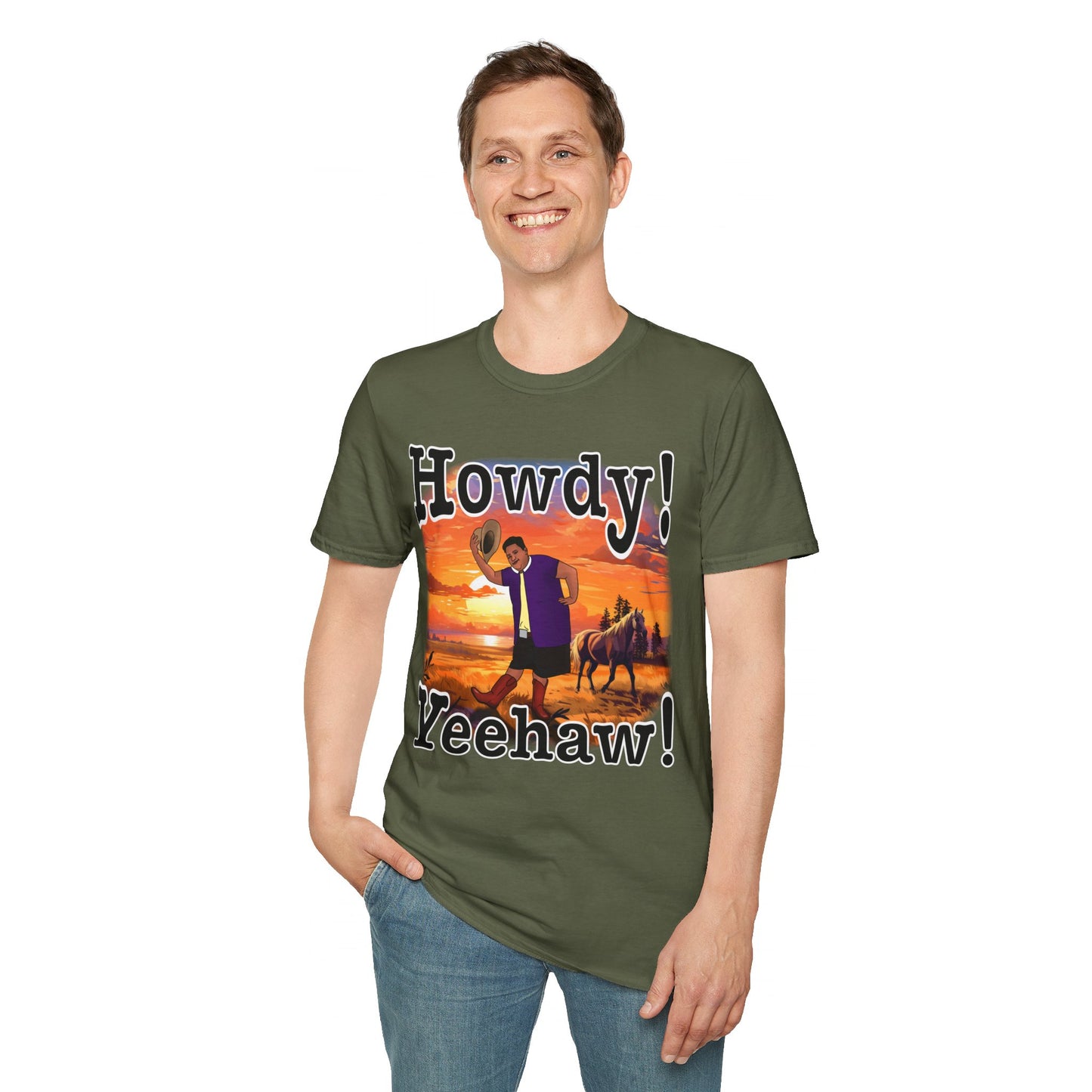 Howdy! Yeehaw! MG Shirt