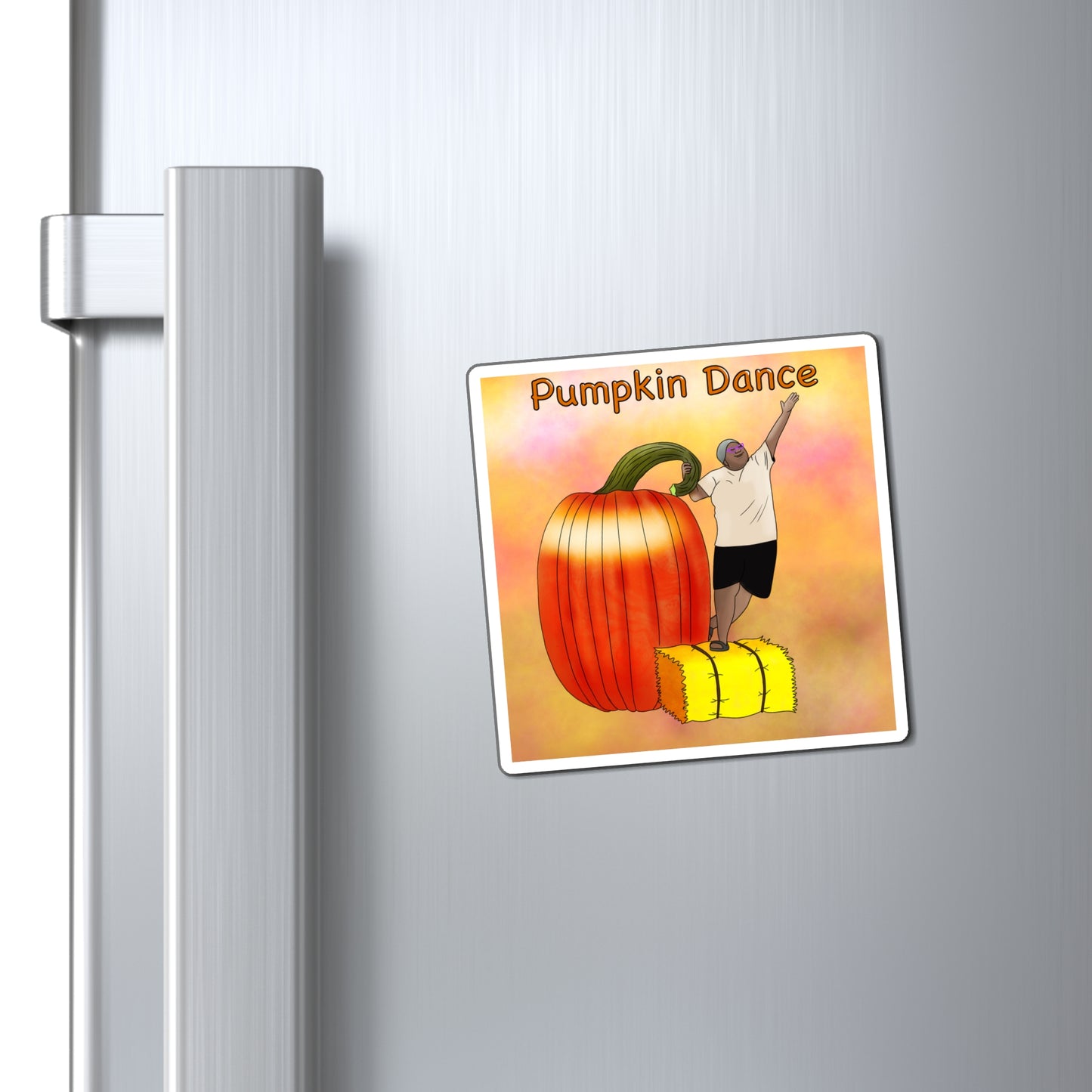 Pumpkin Dance MG Magnet