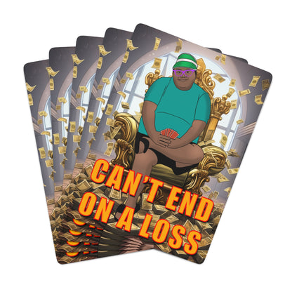 Can't End On A Loss MG Poker Cards