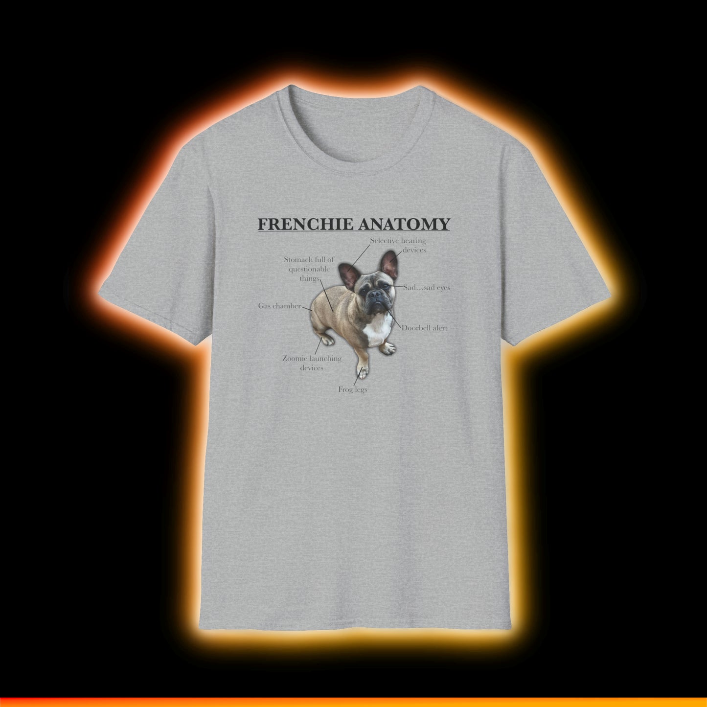 Frenchie Anatomy Shirt