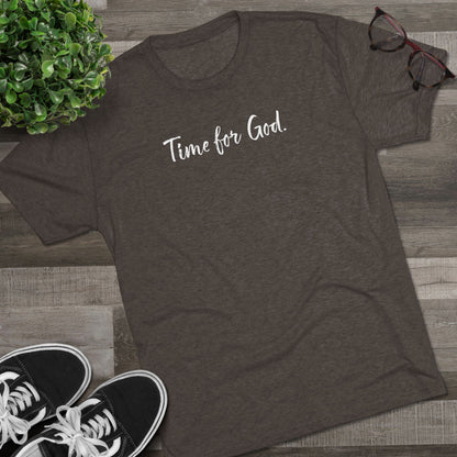 Time for God (Front), Time for Good (Back) Shirt