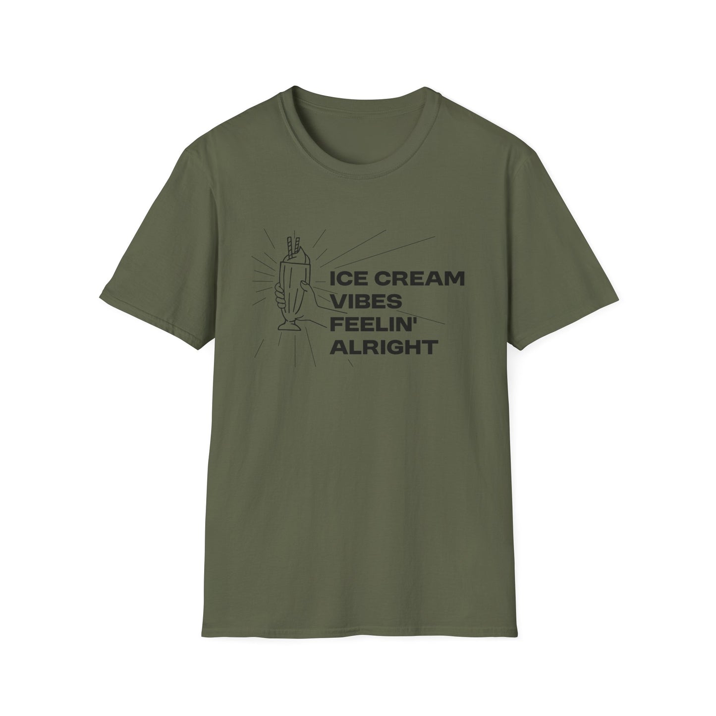 Ice Cream Vibes Feelin' Alright MG Shirt