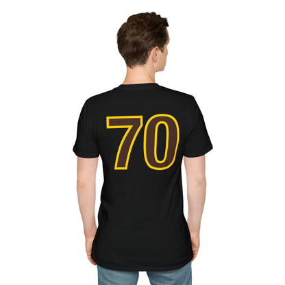 7 Zero is Our Hero With The Number 70 on The Back, Rex Merch