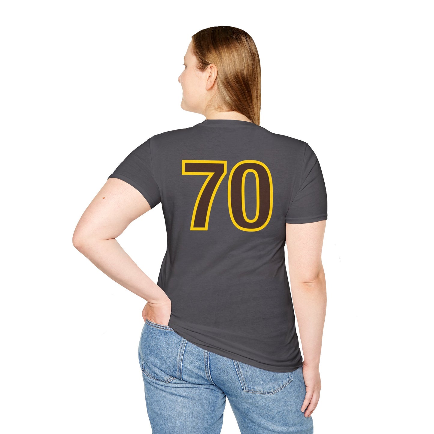 7 Zero is Our Hero With The Number 70 on The Back, Rex Merch