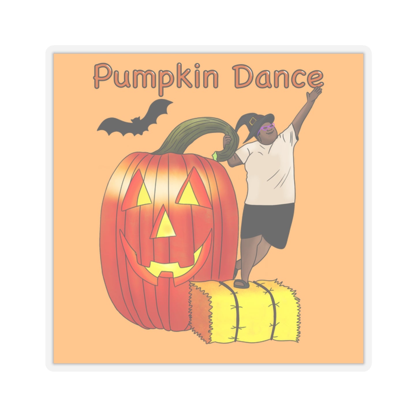 Pumpkin Dance MG Sticker (Halloween Version)