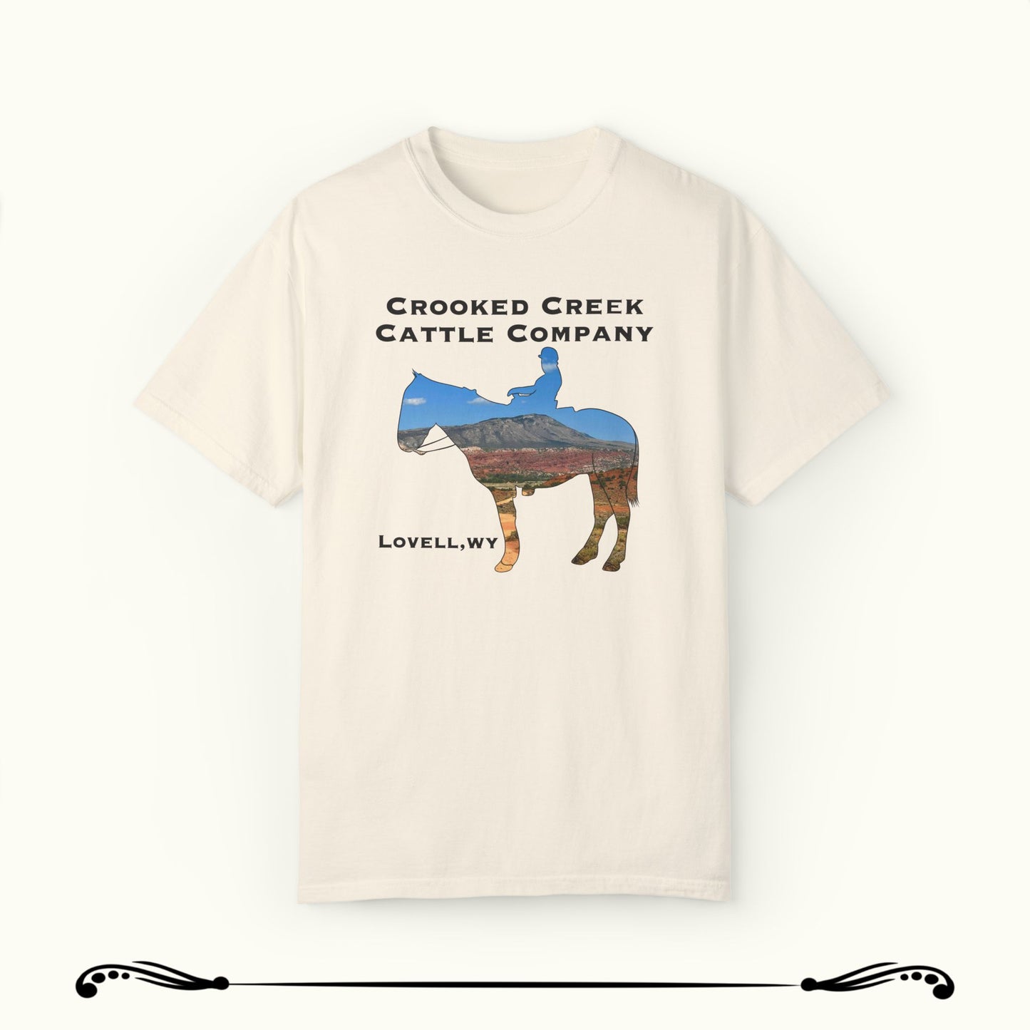 Crooked Creek Horse Mountain Design Shirt