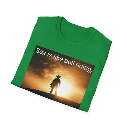 Sex is like bull riding