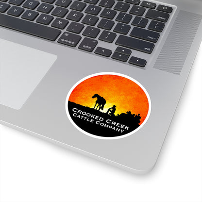 Crooked Creek Cattle Company Sticker