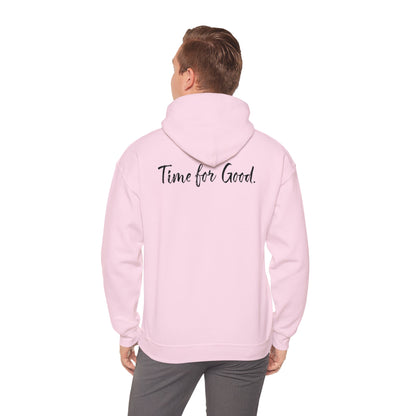 Time for God (Front), Time for Good (Back) Hoodie