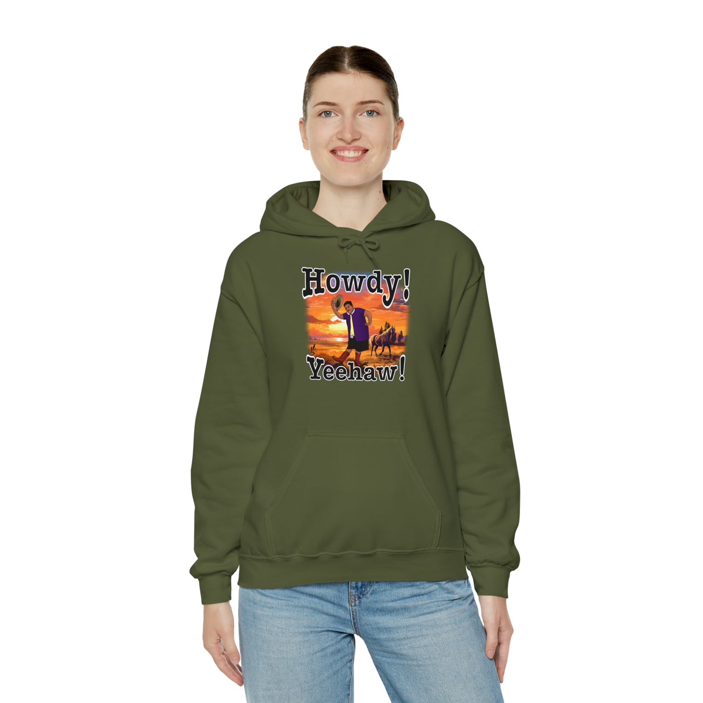 Howdy! Yeehaw! MG Hoodie