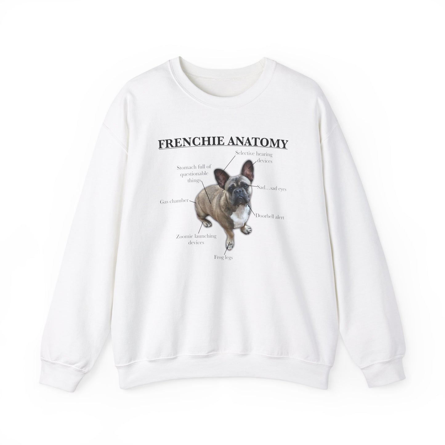 Frenchie Anatomy Crewneck