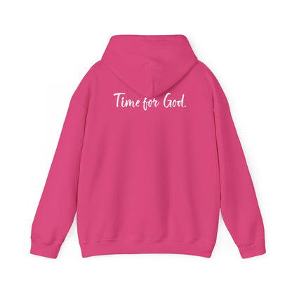 Time for Good (Front), Time for God (Back) Hoodie