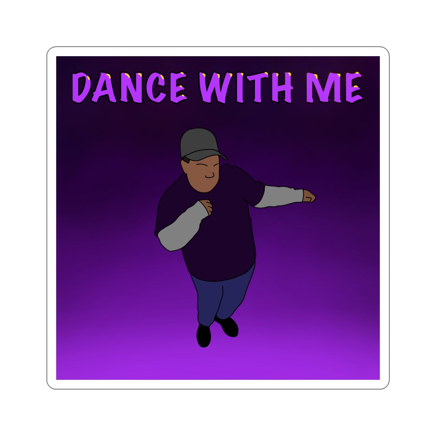 Dance With Me MG Sticker