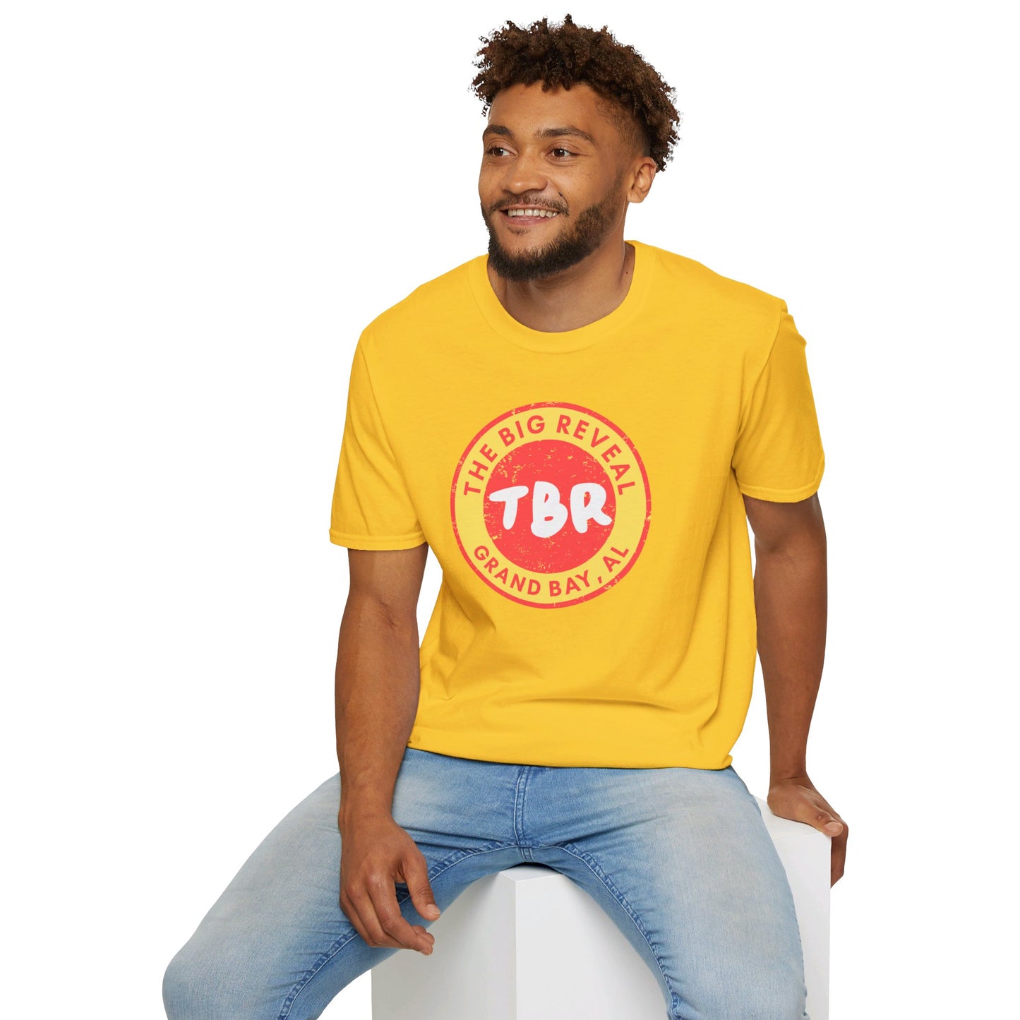 The Big Reveal Large Circle Logo Shirt