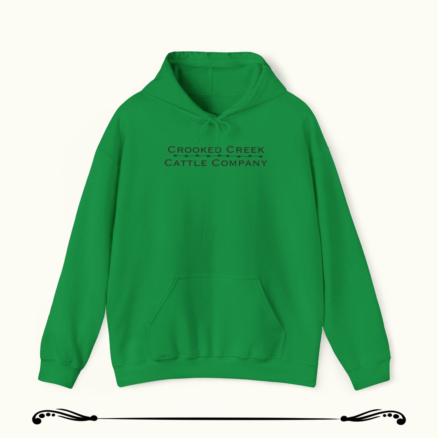 Classic Crooked Creek Cattle Company Hoodie