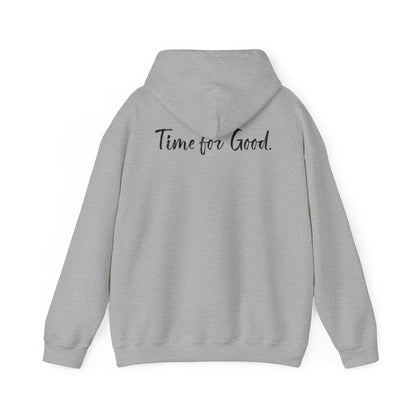 Time for God (Front), Time for Good (Back) Hoodie