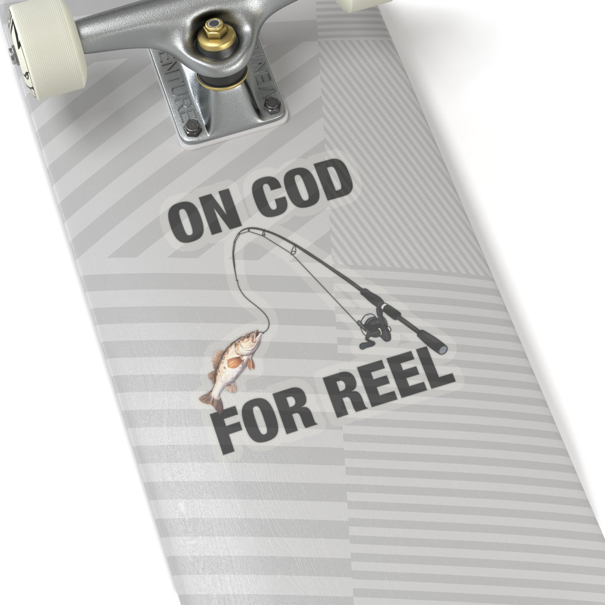 On Cod, For Reel Sticker