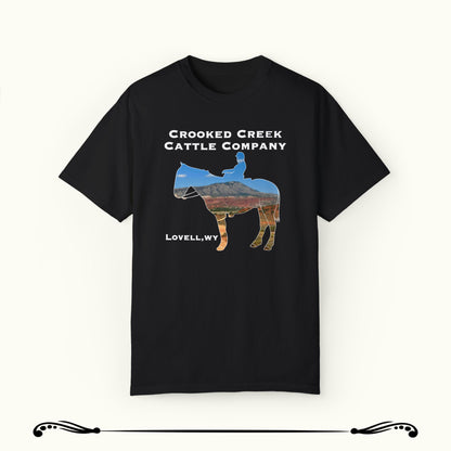 Crooked Creek Horse Mountain Design Shirt