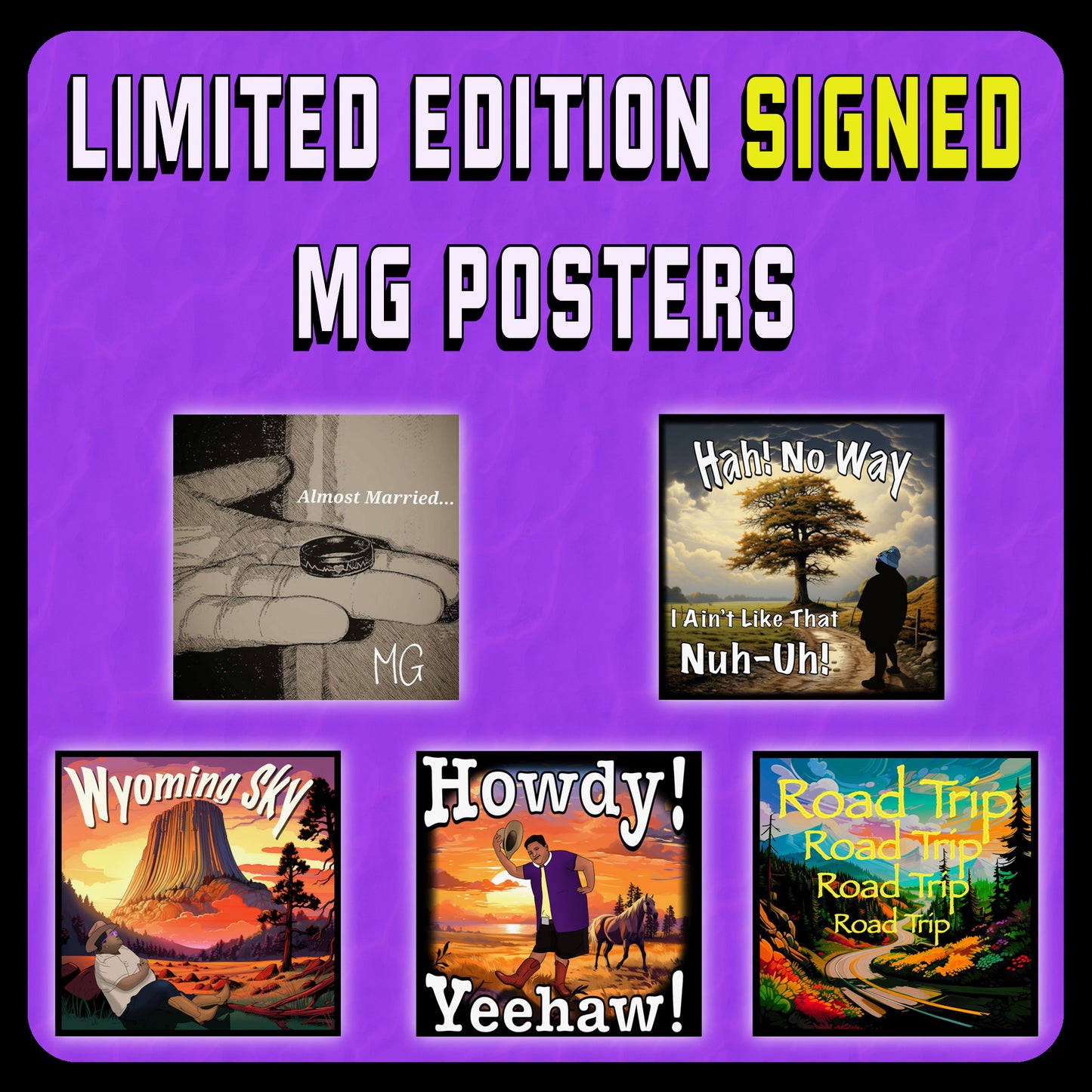 MG's Limited Edition Poster