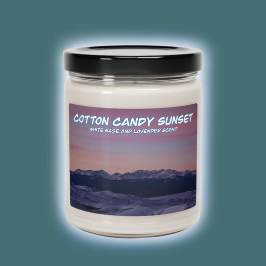 Cotton Candy Sunset Candle