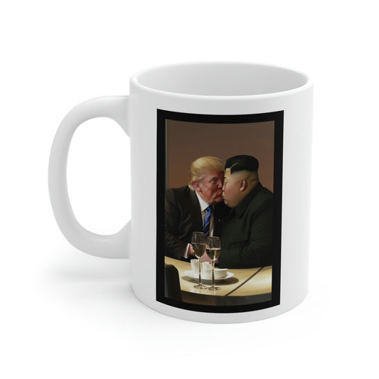 Trump and Kim Caught in the Act Mug