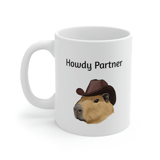 Capy Cowboy Mug