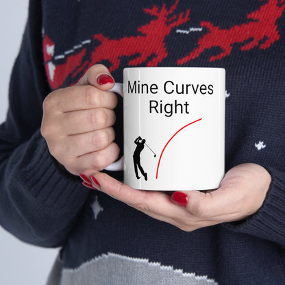 Mine Curves Right Mug