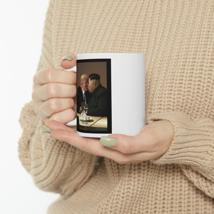 Trump and Kim Caught in the Act Mug