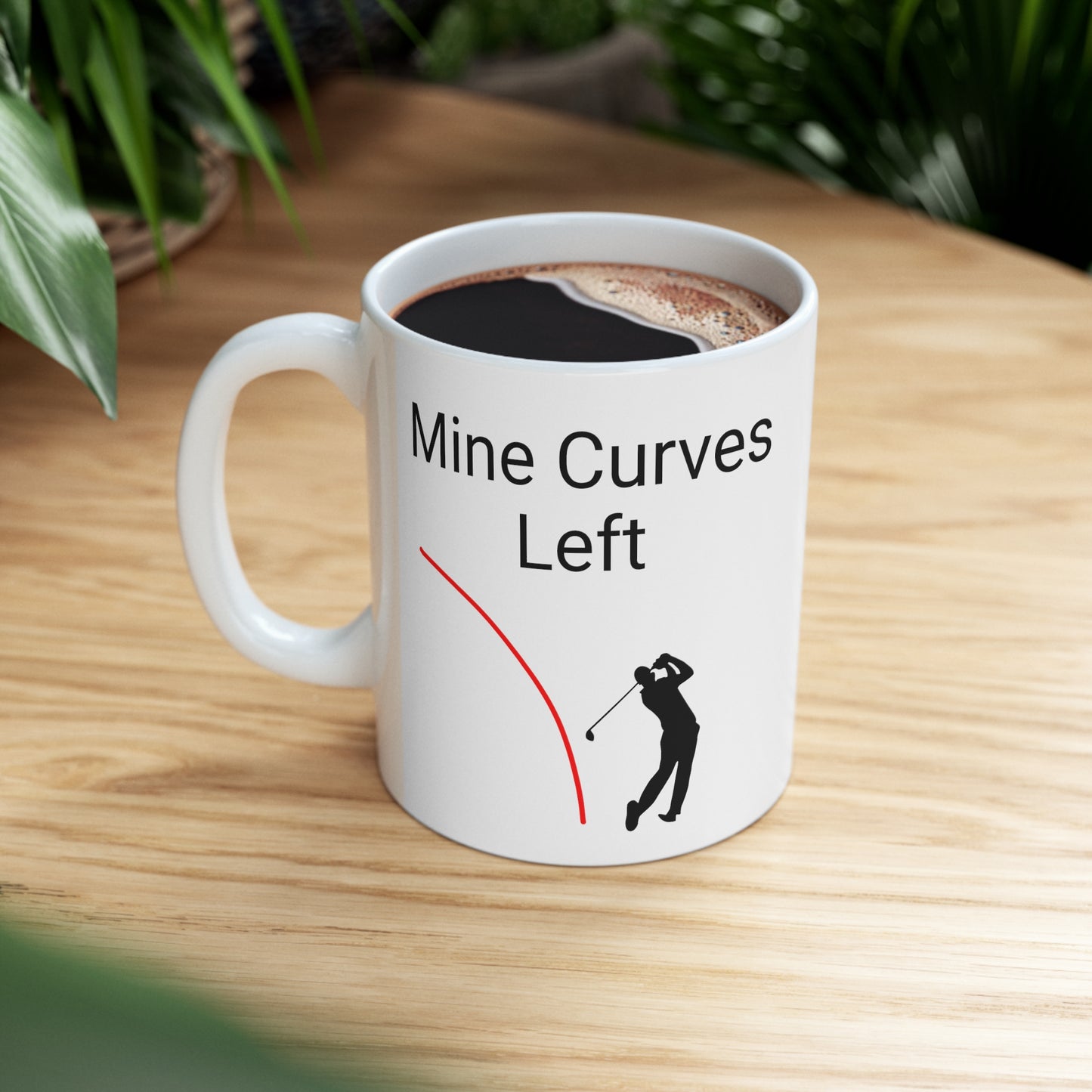 Mine Curves Left Mug