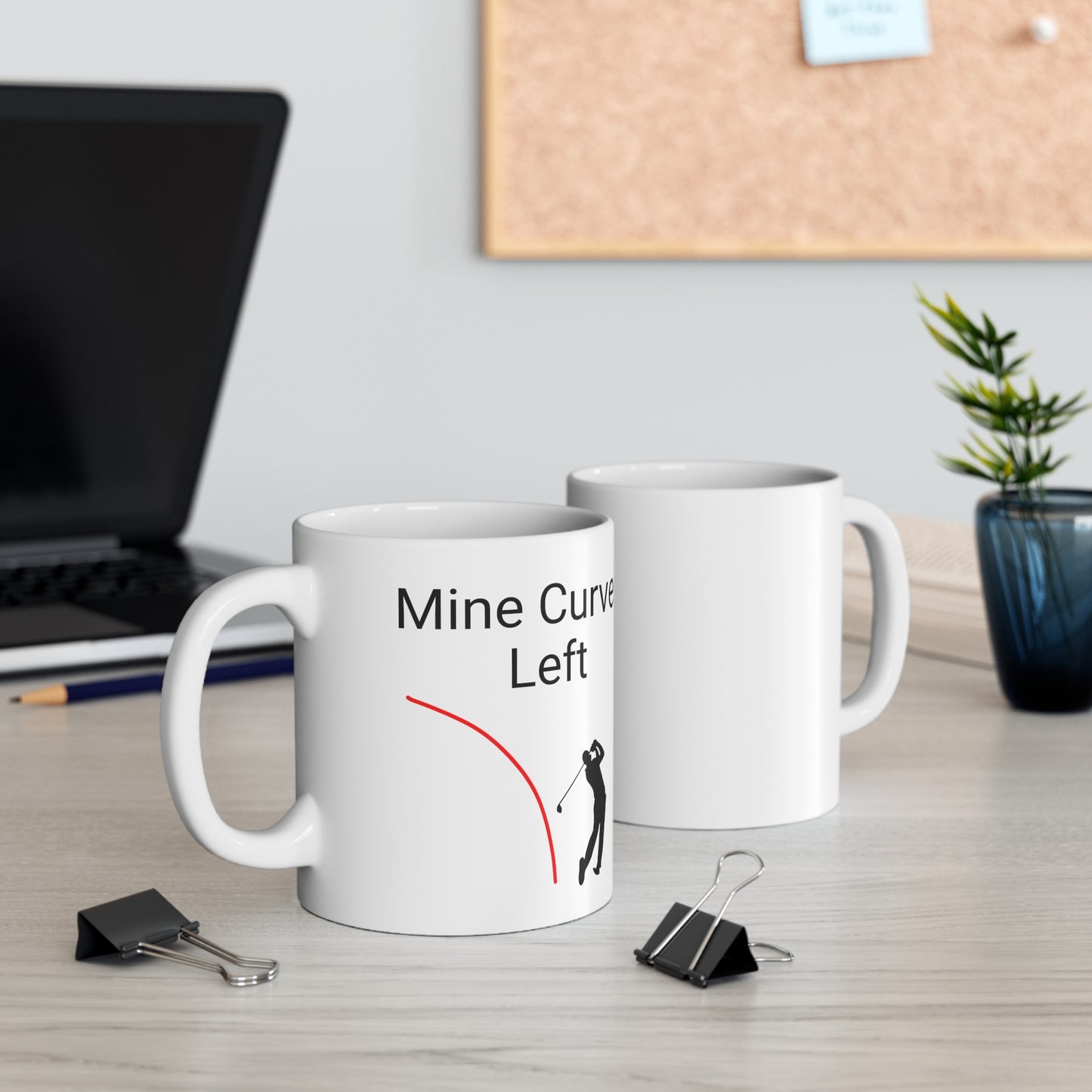 Mine Curves Left Mug