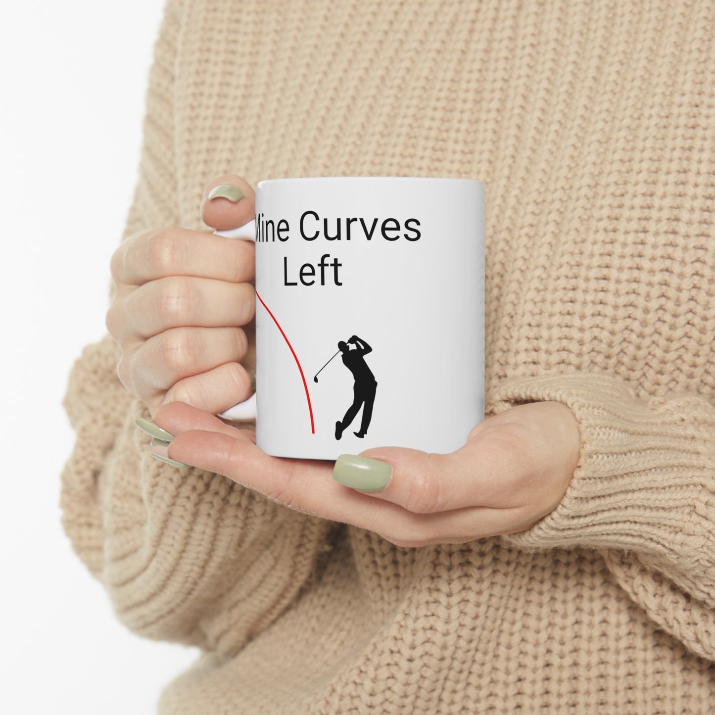 Mine Curves Left Mug